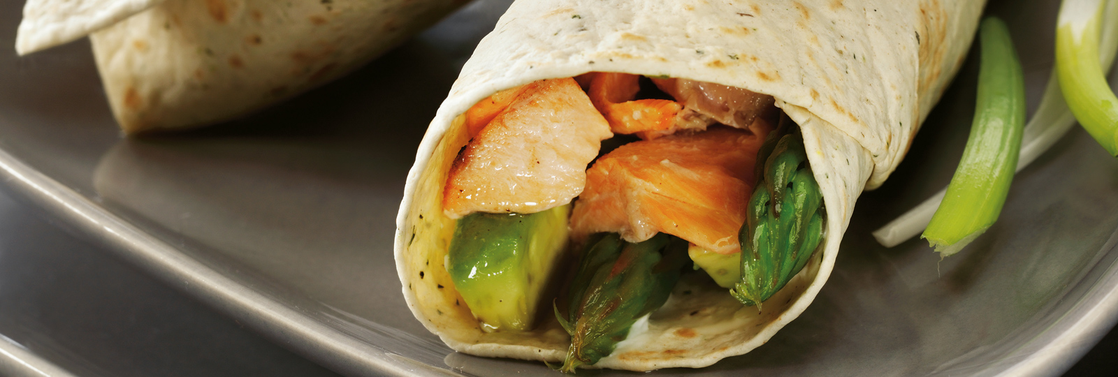 Salmon & Avocado Wrap