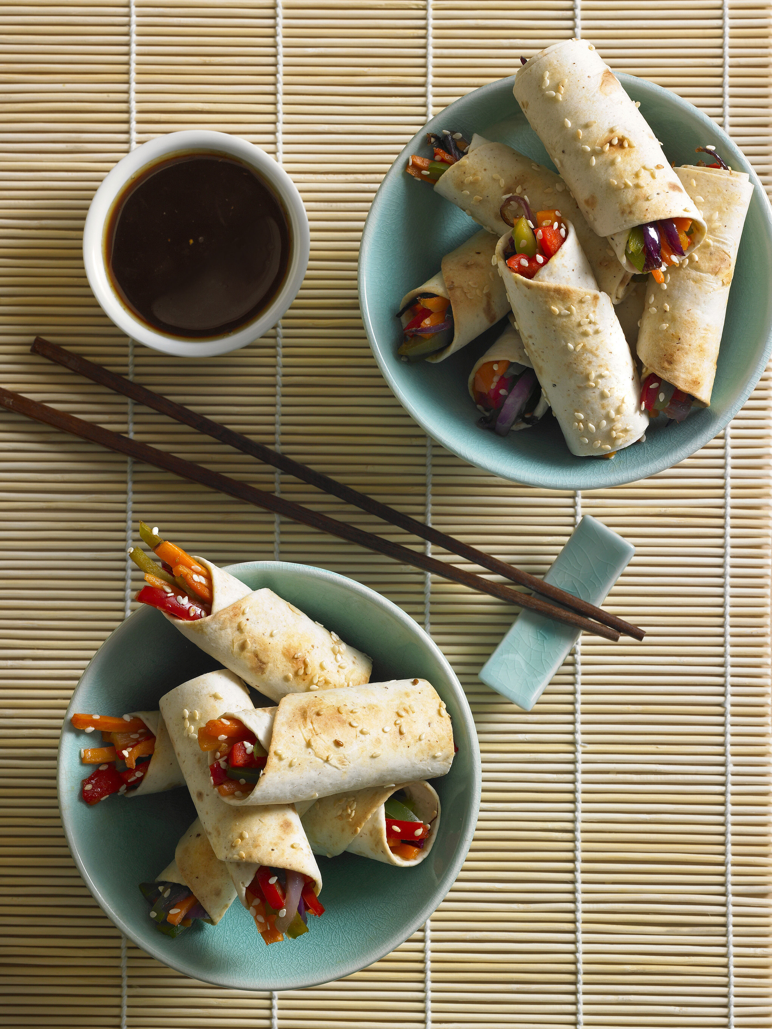 Oriental Vegetable Wraps