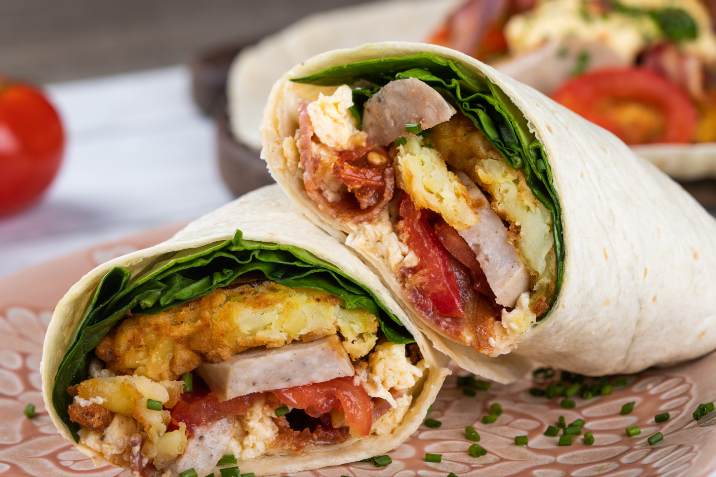 Full English Breakfast Burrito