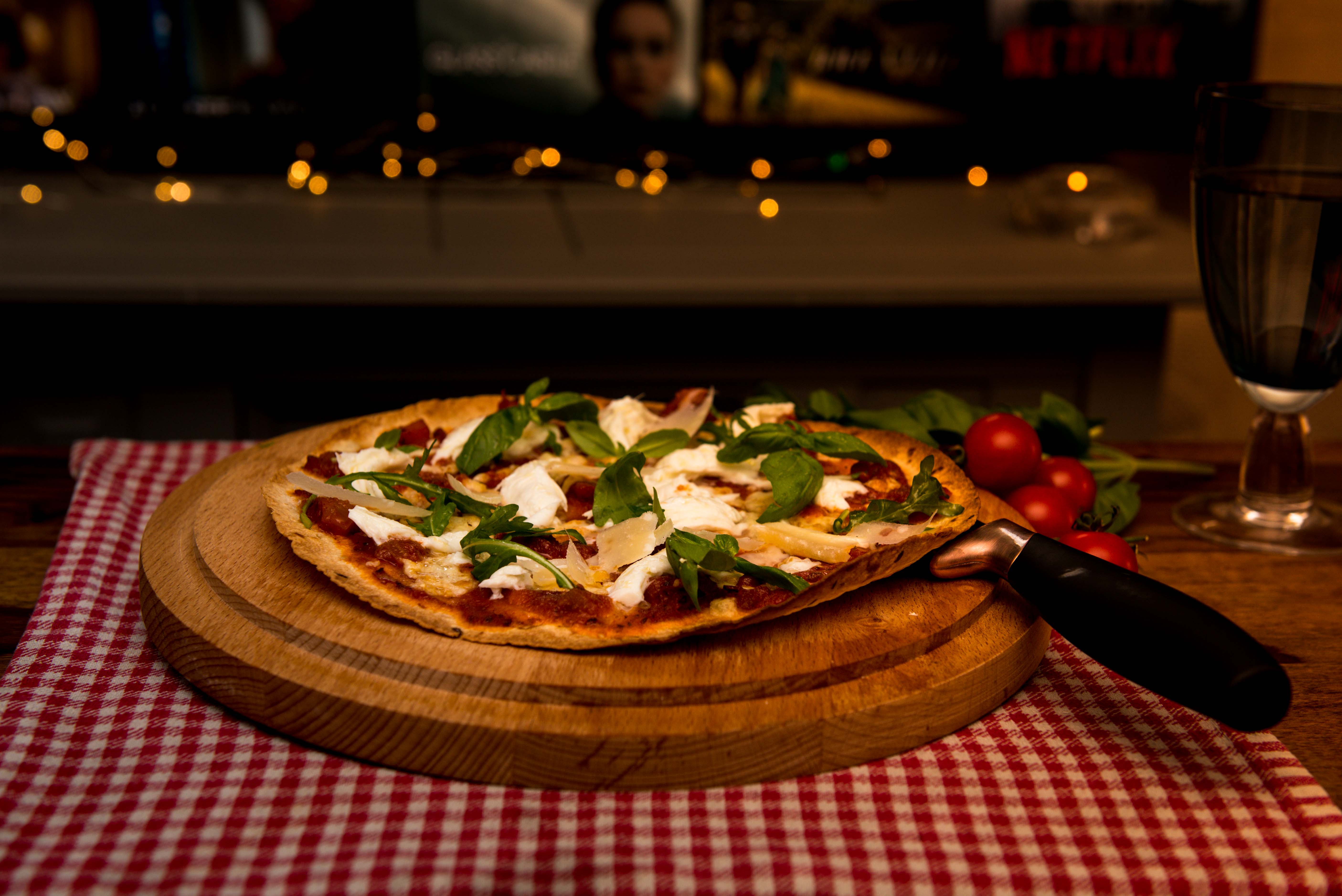 Simply Delicious Wrap Pizza