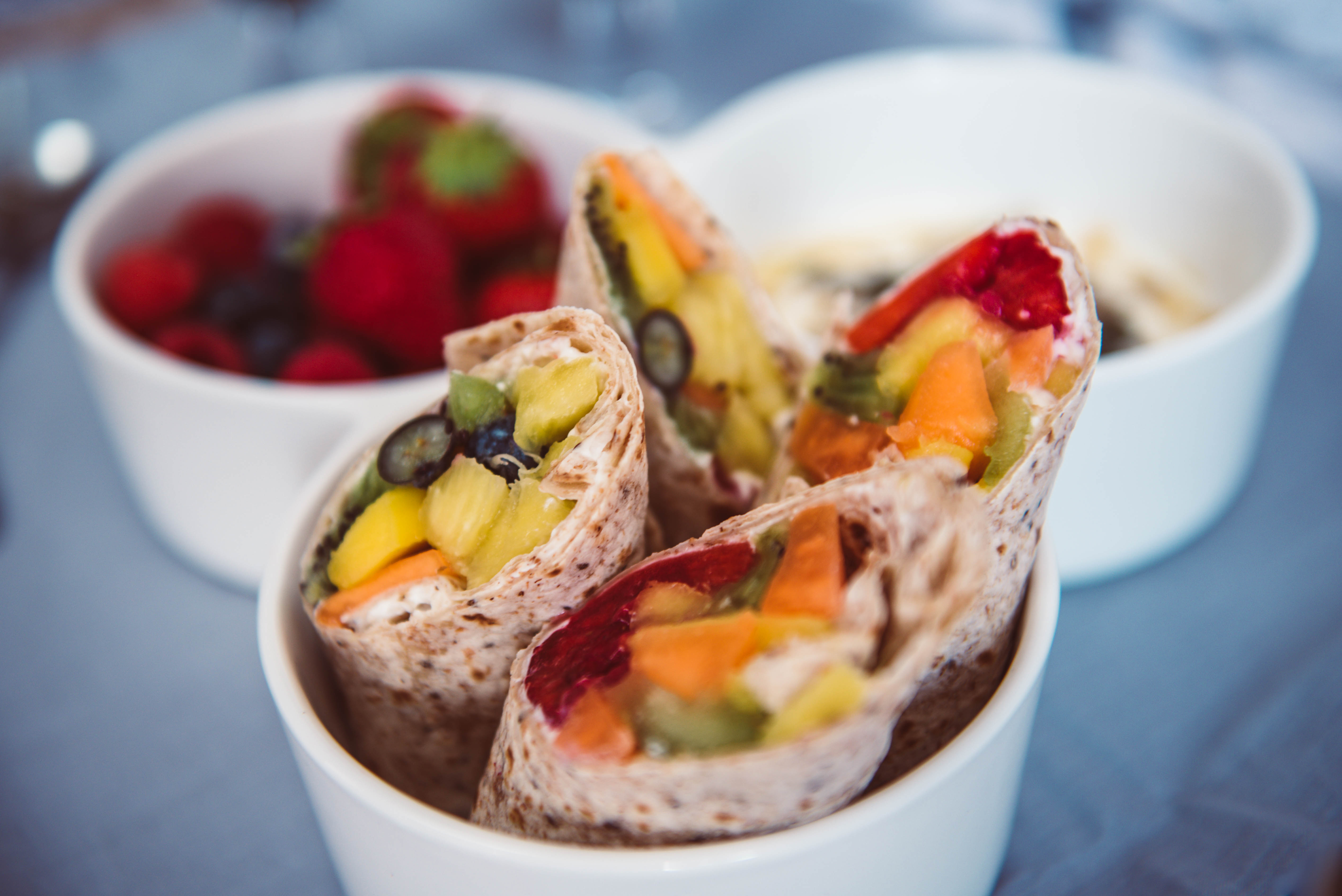 Simply Good Fresh Fruit Salad Wrap