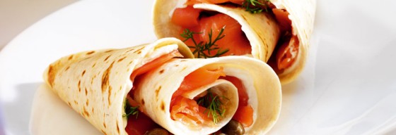 Smoked Salmon Snacks with Capers