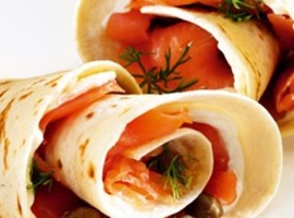 Smoked Salmon Snacks with Capers