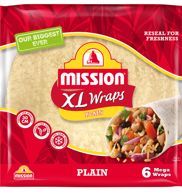 Mission Plain XL Wraps